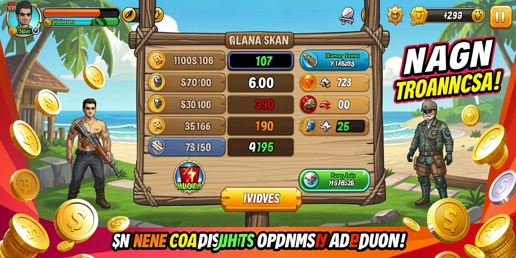 Tangkapan layar permainan slot yang memukau.