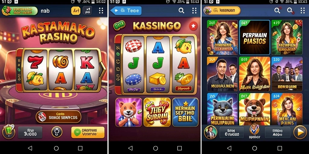 Tampilan antarmuka pengguna yang intuitif.