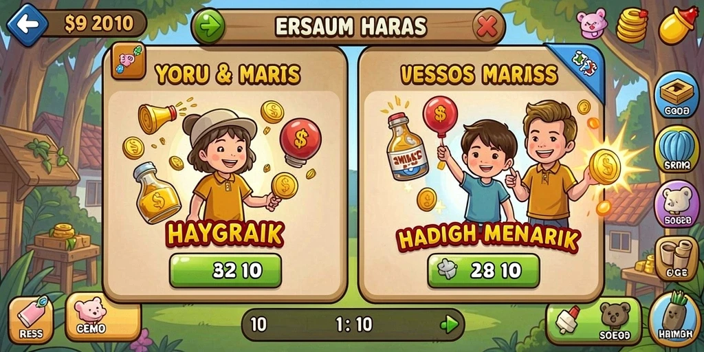 Tampilan awal GATOTKACA123 yang menarik dan penuh warna.