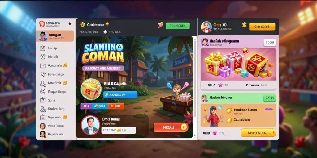 Tampilan antarmuka pengguna yang ramah dan menarik.
