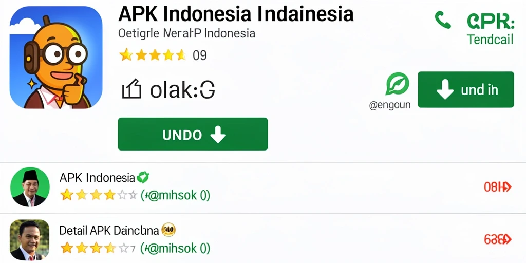 Tampilan antarmuka utama yang menarik.