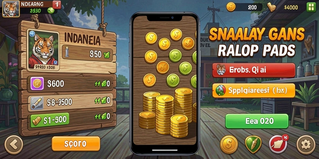 Tampilan menarik dari permainan slot di PENITI4D.
