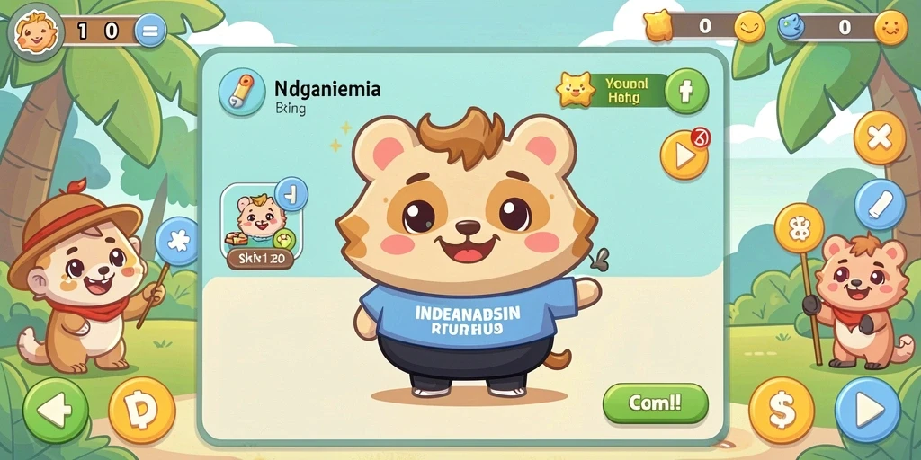Screenshot menampilkan aksi seru dalam pertempuran.