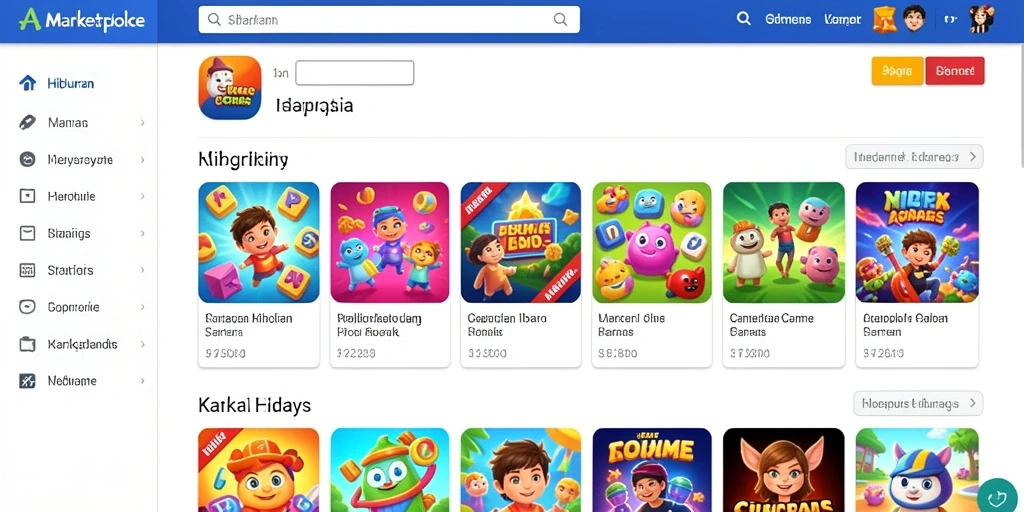 Tampilan antarmuka yang menarik dan mudah dinavigasi.
