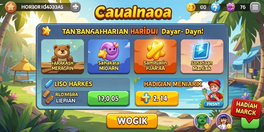 Tampilan antarmuka yang mudah dinavigasi.