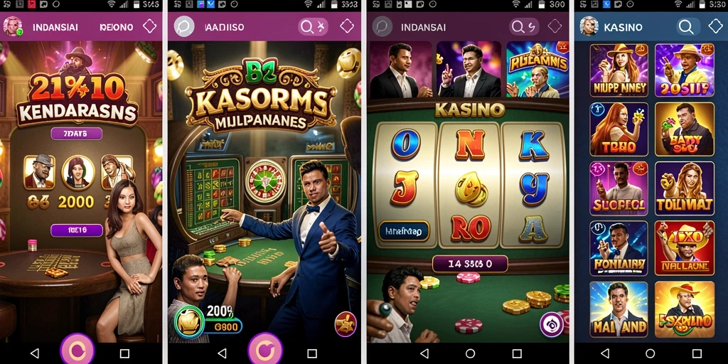 Tampilan awal aplikasi VIP805 yang menarik.