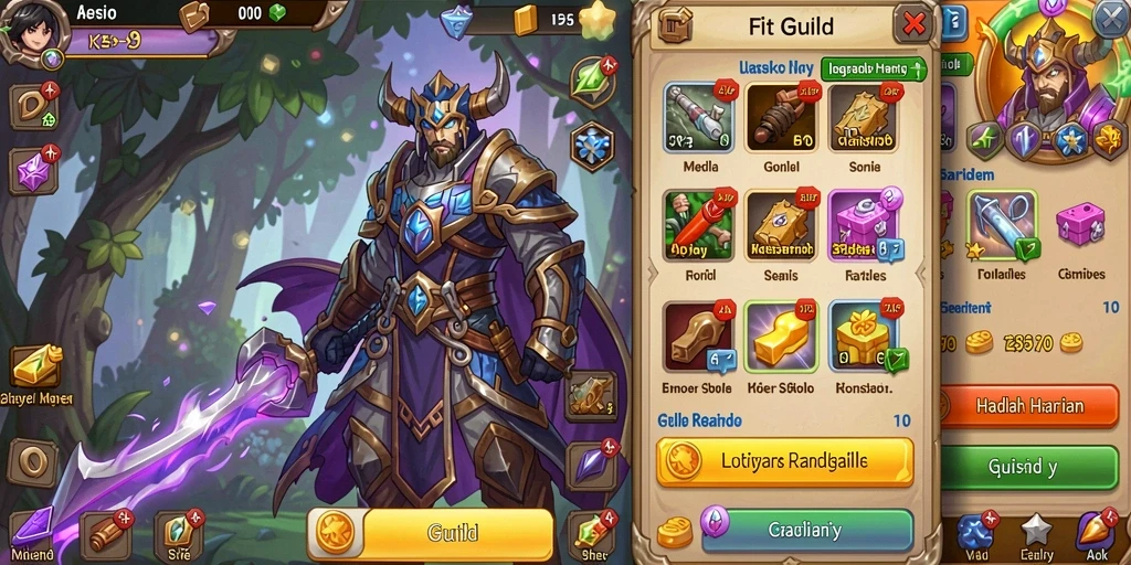 Screenshot menampilkan tampilan awal permainan ZK7.